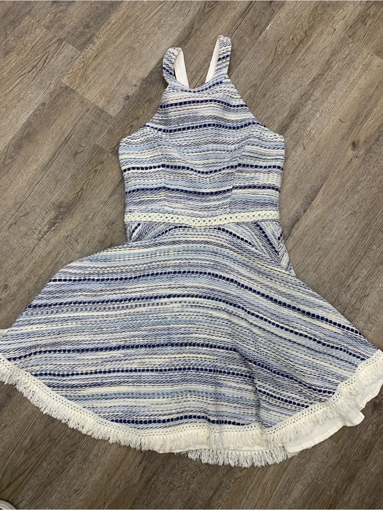 Lovers + Friends Dresses & Skirts - Lovers + Friends Blue and White Striped Dress